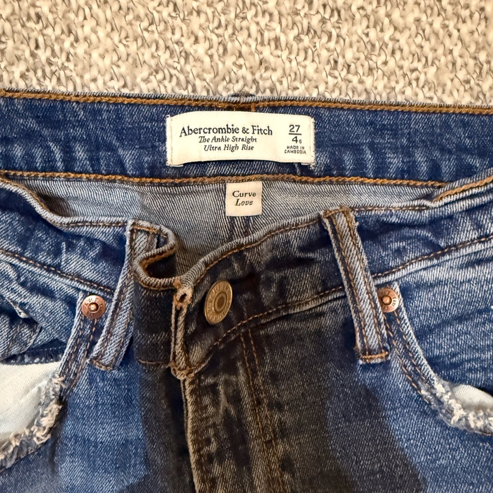 Abercrombie & Fitch Ultra high rise curve love